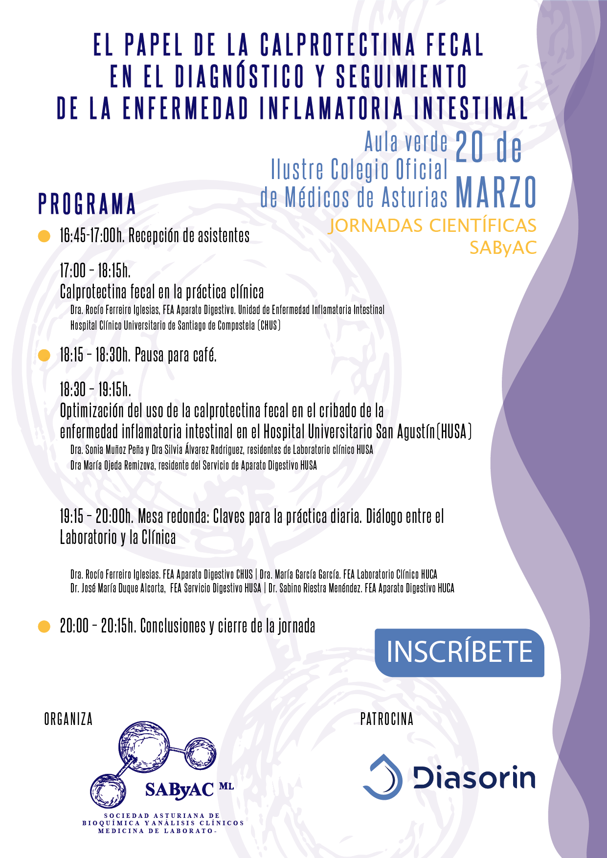 Jornada científica SAByAC patrocinada por Diasorin