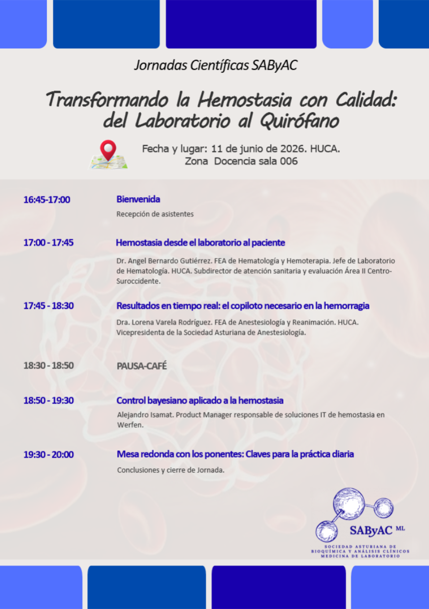 Jornada científica hemostasia